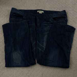 Old Navy Women's Dark Indigo Boot Cut Jeans